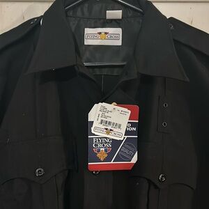3/$40 NOSWT Flying Cross Uniform Shirt military EMT police public safety Fire